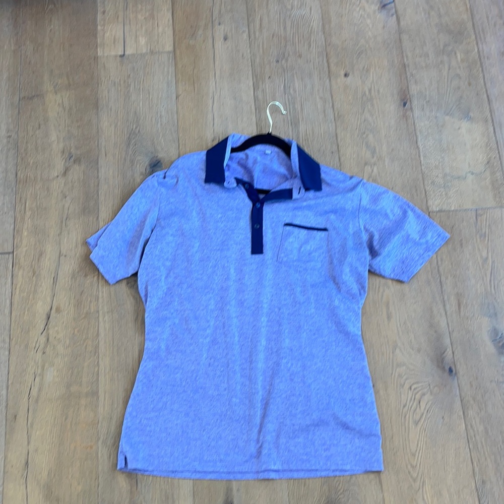 State and liberty golf shirt
